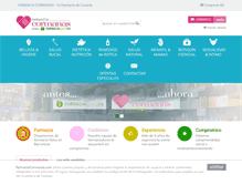 Tablet Screenshot of farmaciacormanas.com